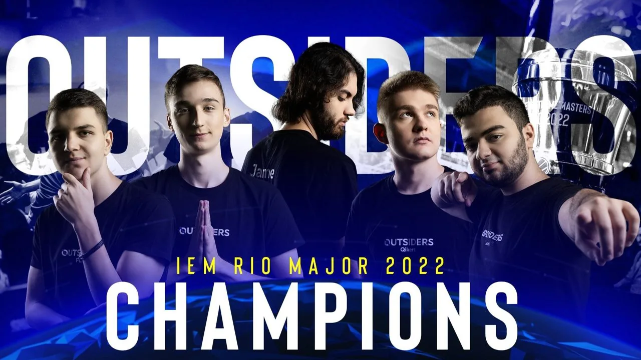 The Outsiders ex-Virtus.pro team won at IEM Rio Major 2022 — the main CS:GO tournament