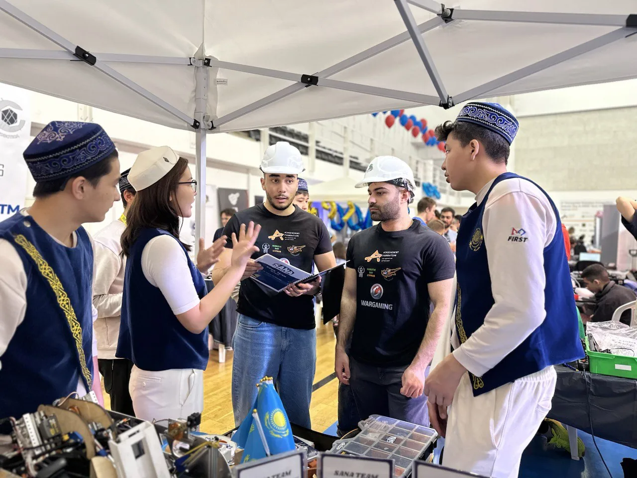 Kazakhstani students won the cup of the international robotics championship