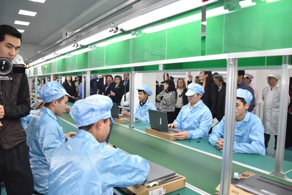 The Kyrgyz State Technical University has launched the production of TECNO laptops.