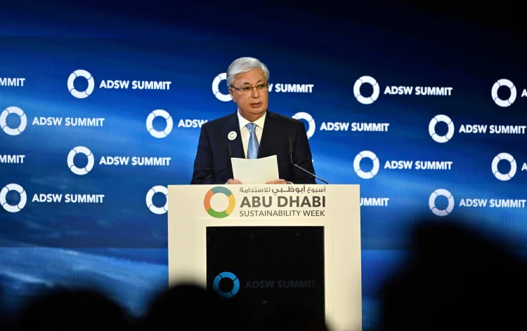 A new development paradigm was presented at the Abu Dhabi Sustainable Development Week summit
