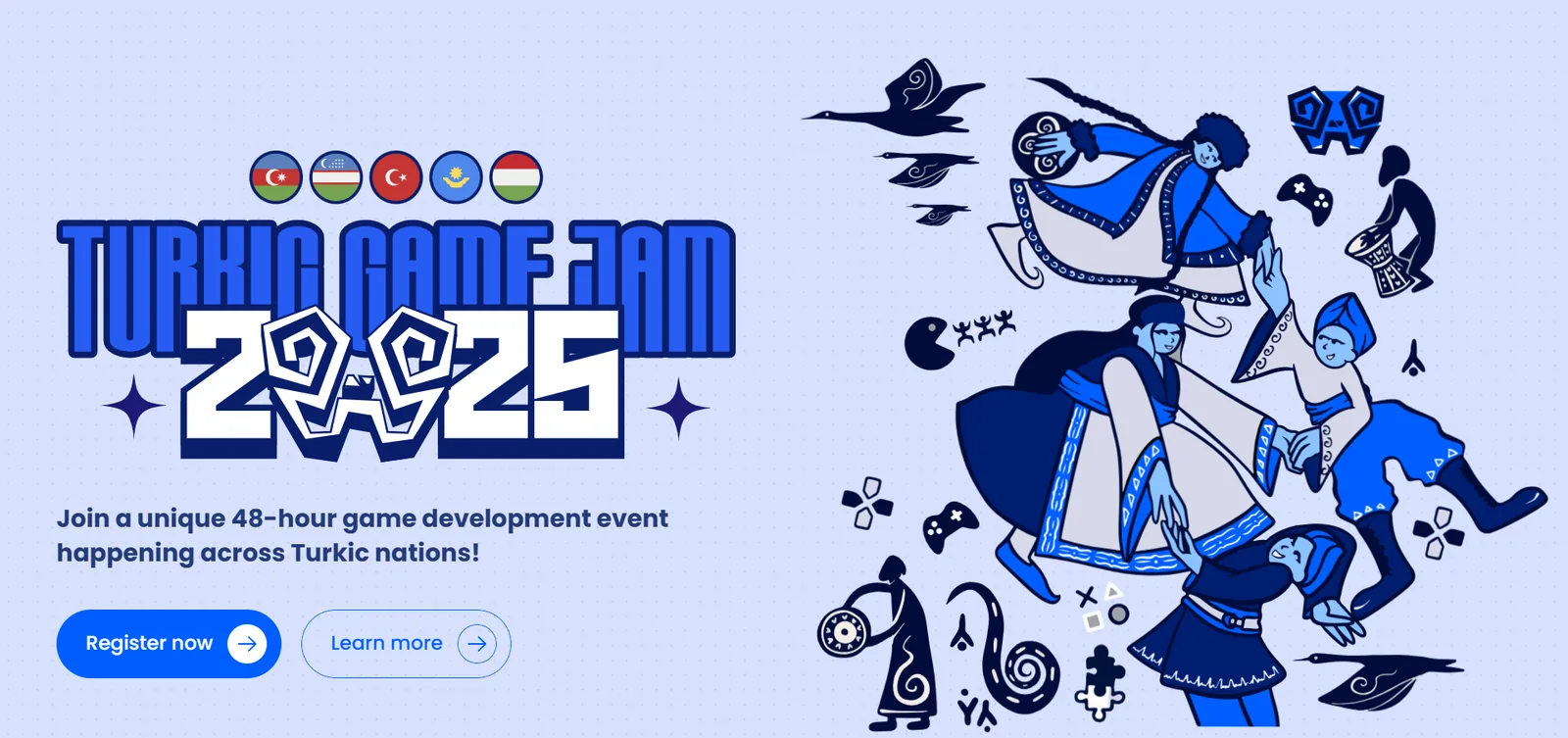 Registration has opened for the international game development hackathon Turkic Game Jam 2025