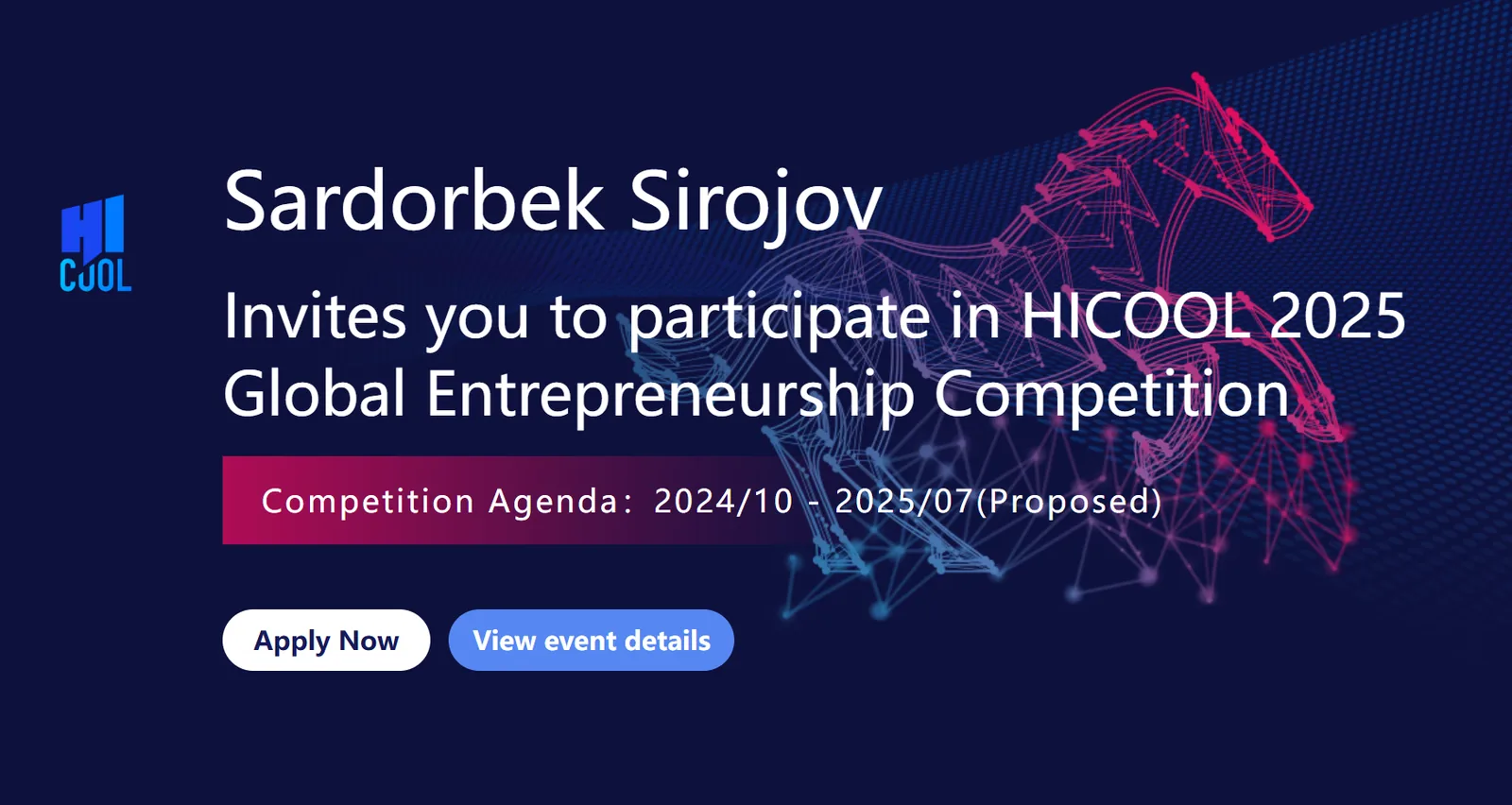 Начался прием заявок на конкурс стартапов HiCool Global Entrepreneurship Competition