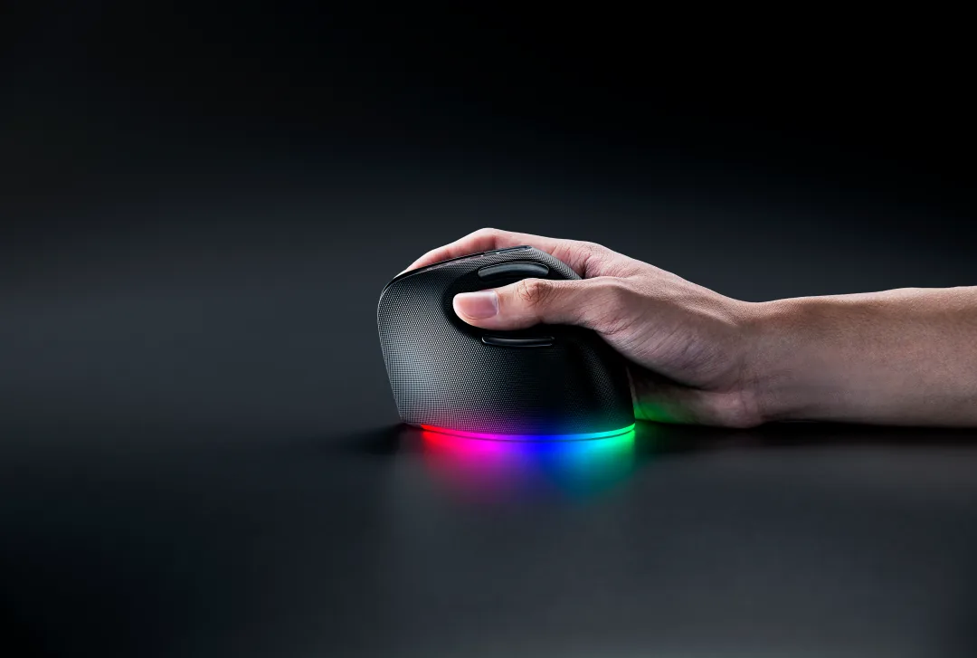 Razer has introduced its first vertical gaming mouse — the Pro Click V2 Vertical Edition