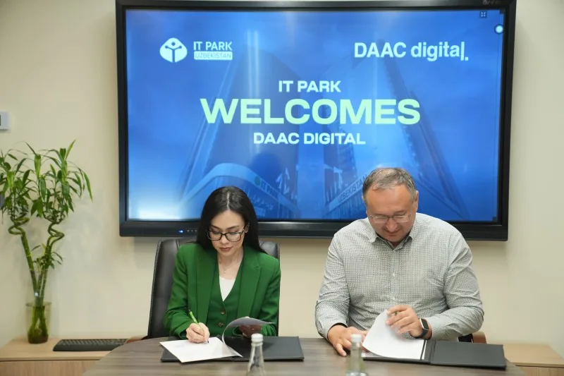 IT Park Uzbekistan заключил партнерство с DAAC System Integrator для выхода на рынки Европы