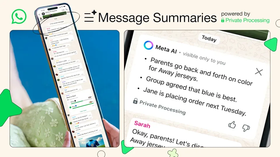 WhatsApp will start summarizing messages using AI