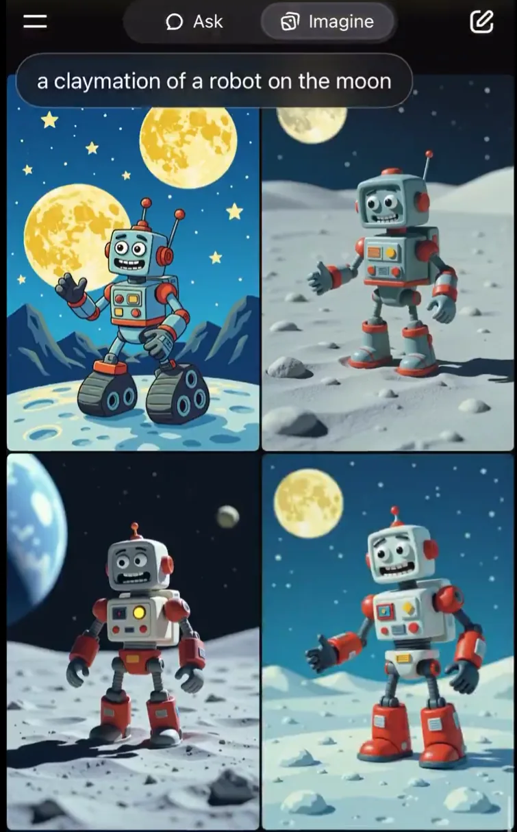 xAI launches Grok Imagine — an image and video generator