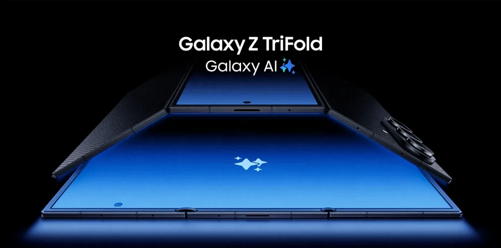 Samsung unveiled the new foldable smartphone Galaxy Z TriFold