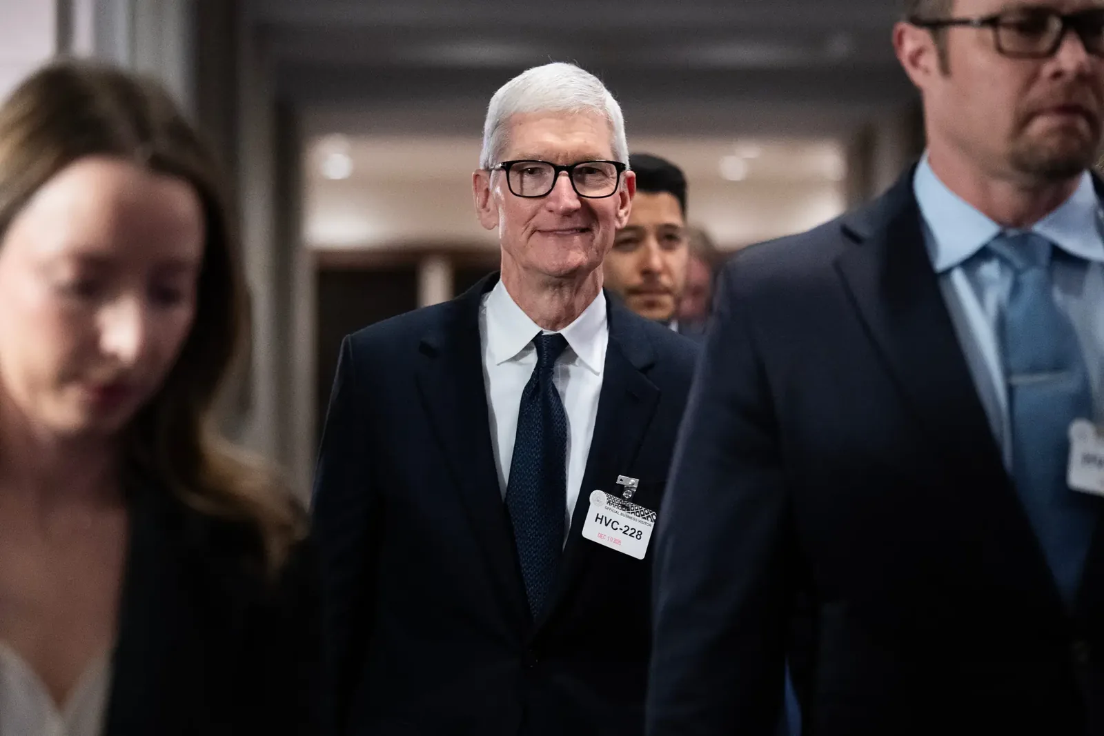 Tim Cook received $74.3 million in 2025 at Apple