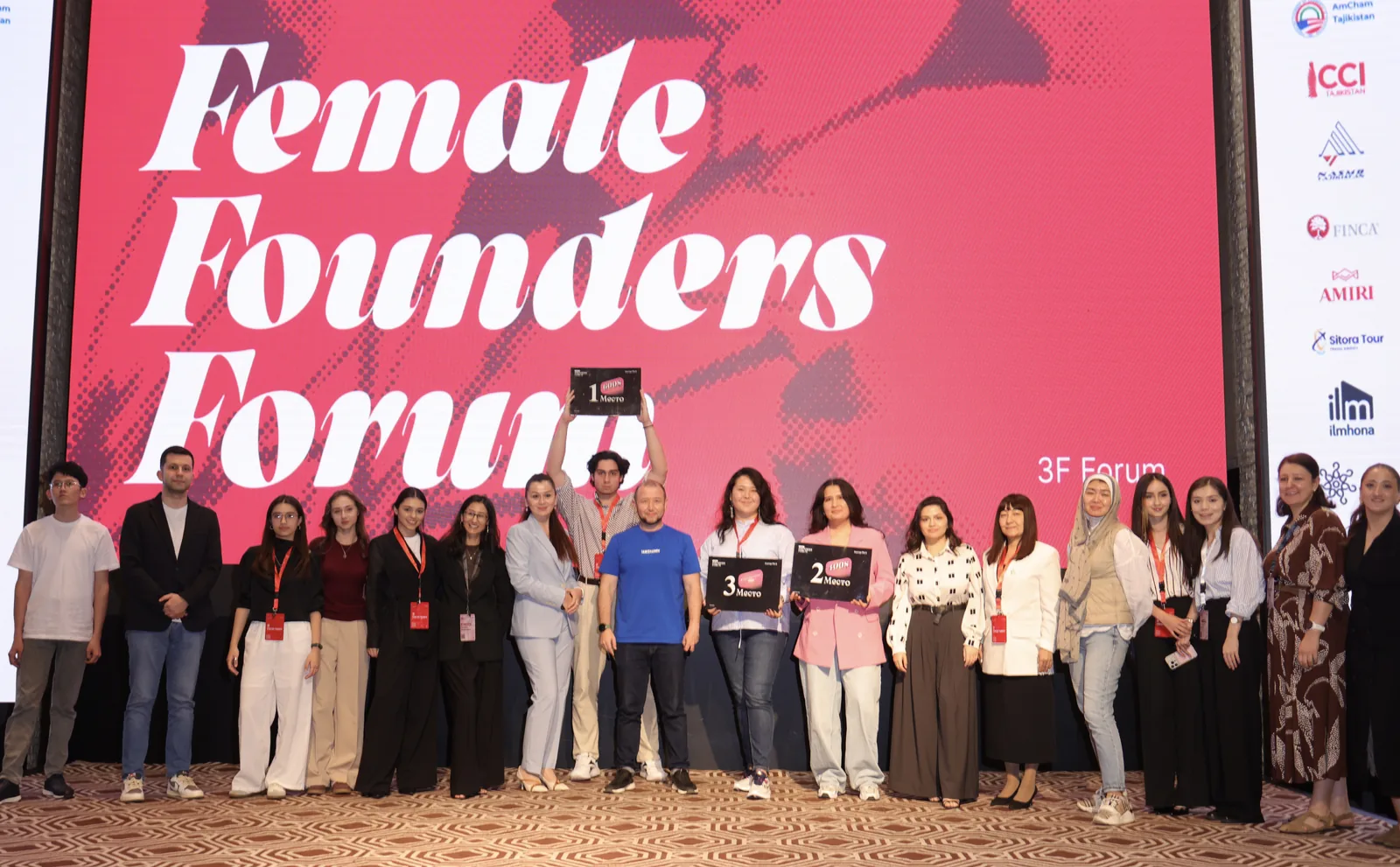 The Female Founders Forum Tajikistan 2026 took place in Dushanbe, with more than 600 participants from 8 countries.