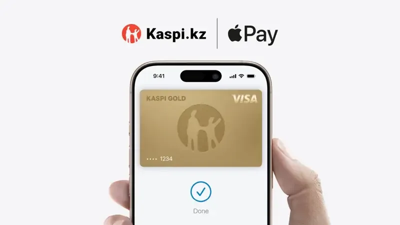 Kaspi Gold can now be added to Apple Pay and Google Pay