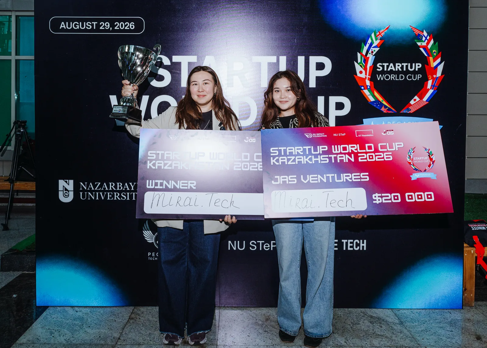 Казахстанский стартап Mirai Tech выиграл региональный этап Startup World Cup