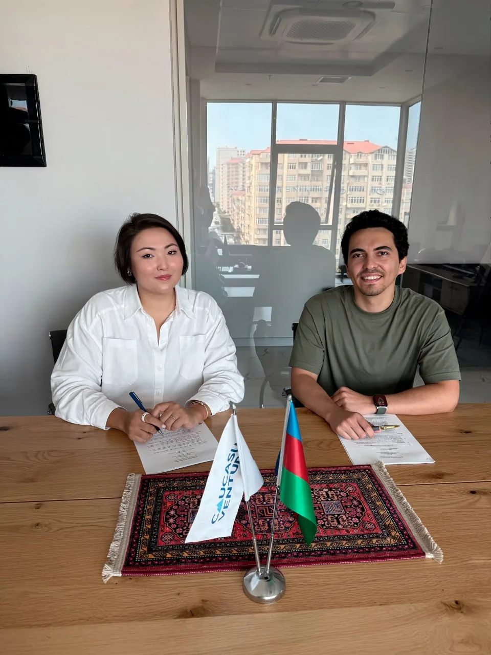 The Tech and Caucasus Ventures signed a memorandum on strategic cooperation
