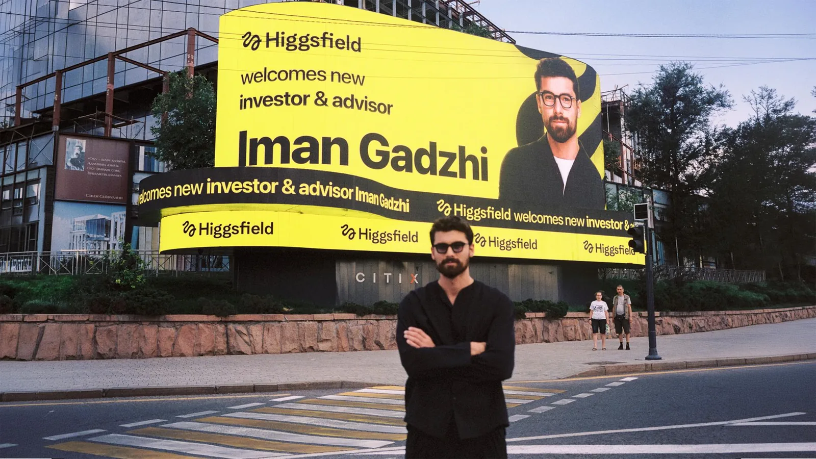 Iman Gadjieff became an investor and advisor to the Kazakh AI startup Higgsfield
